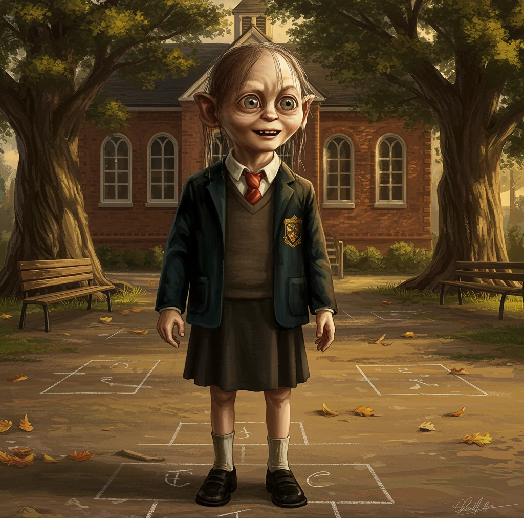 School life created on Craiyon