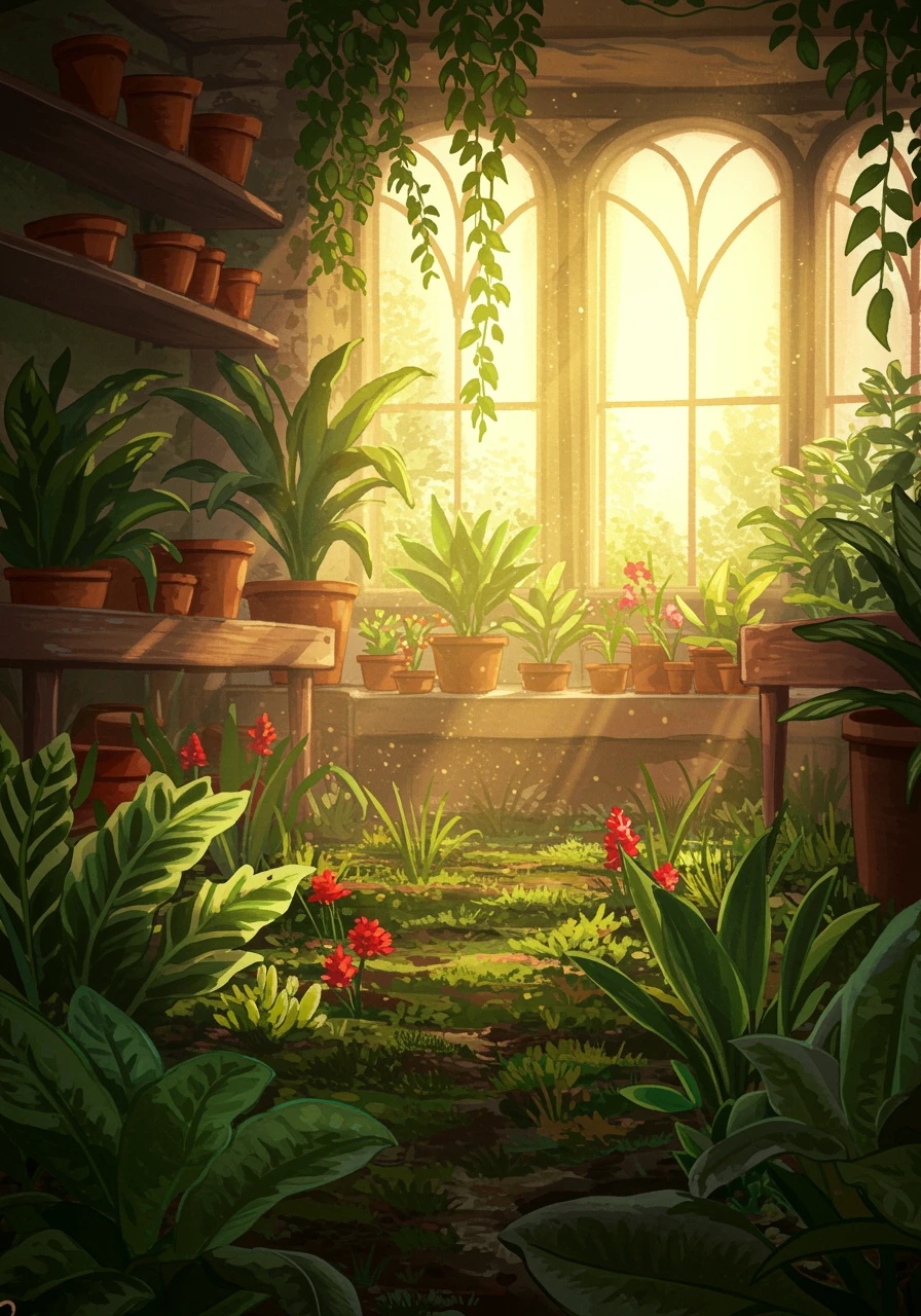 Greenhouse created on Craiyon