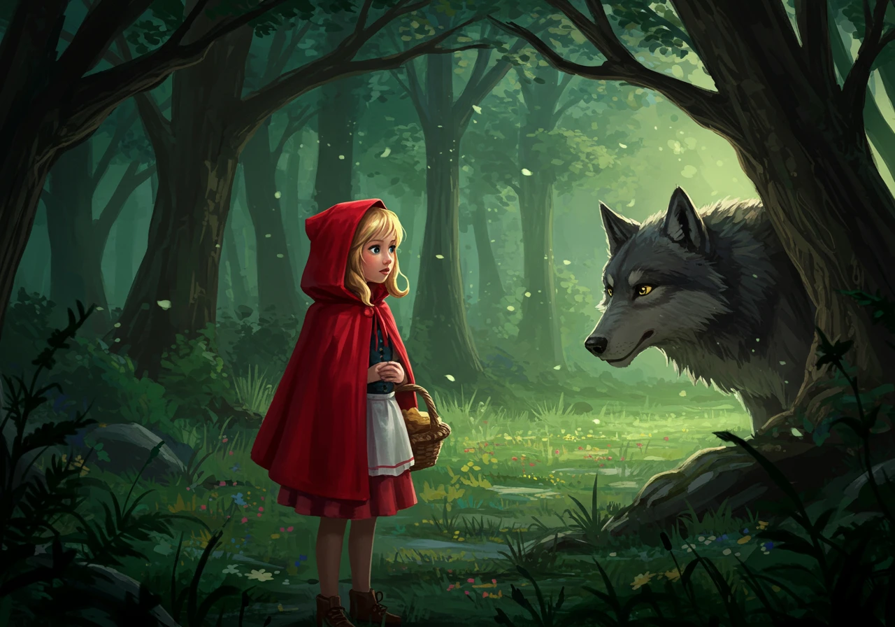 Fairy tale created on Craiyon