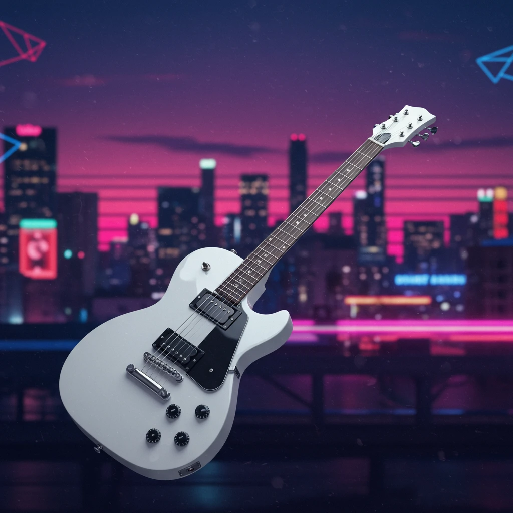 Retrowave created on Craiyon