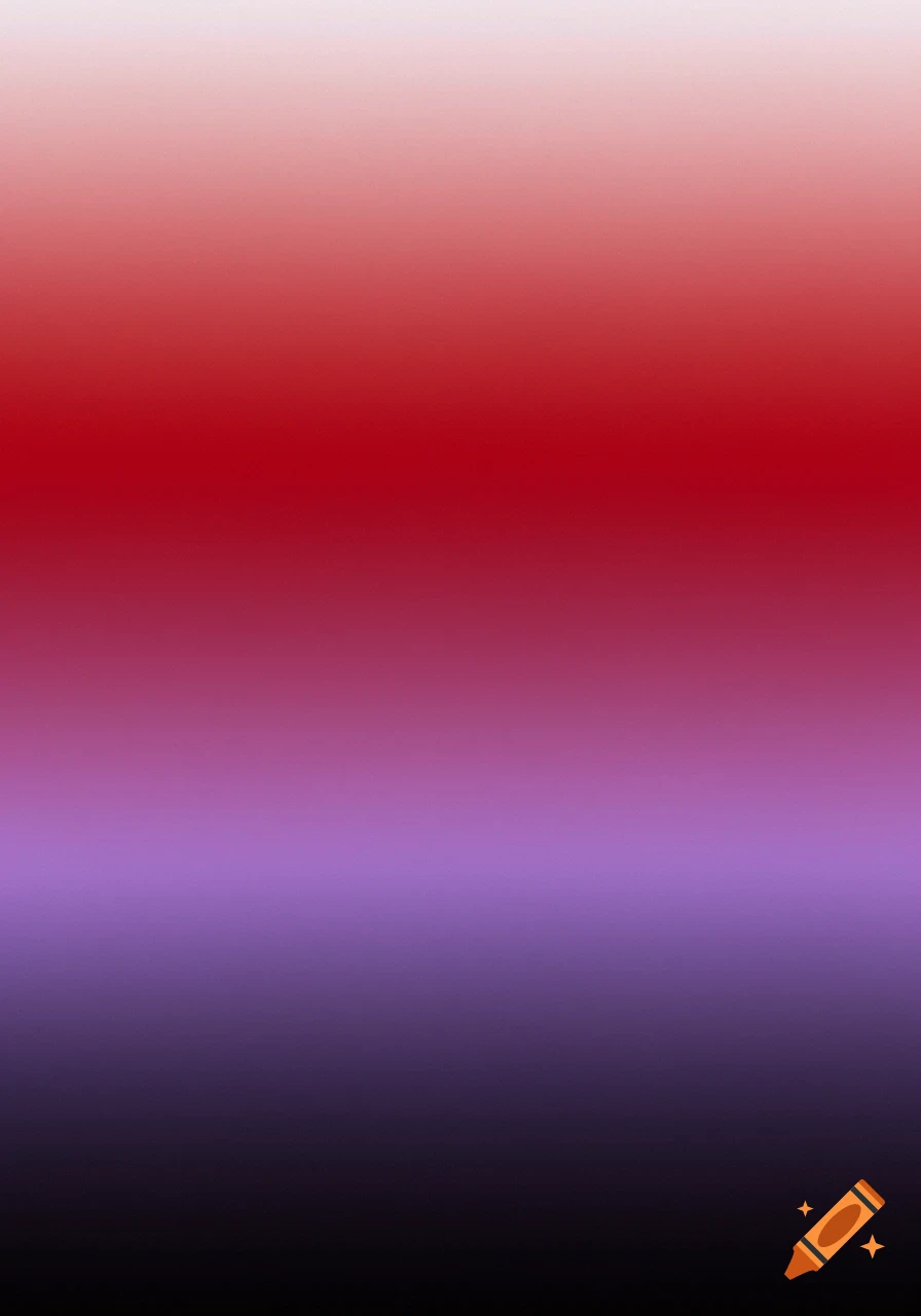 An ombre background featuring a gradient from white to dark red, transitioning to light purple, and ending in black.