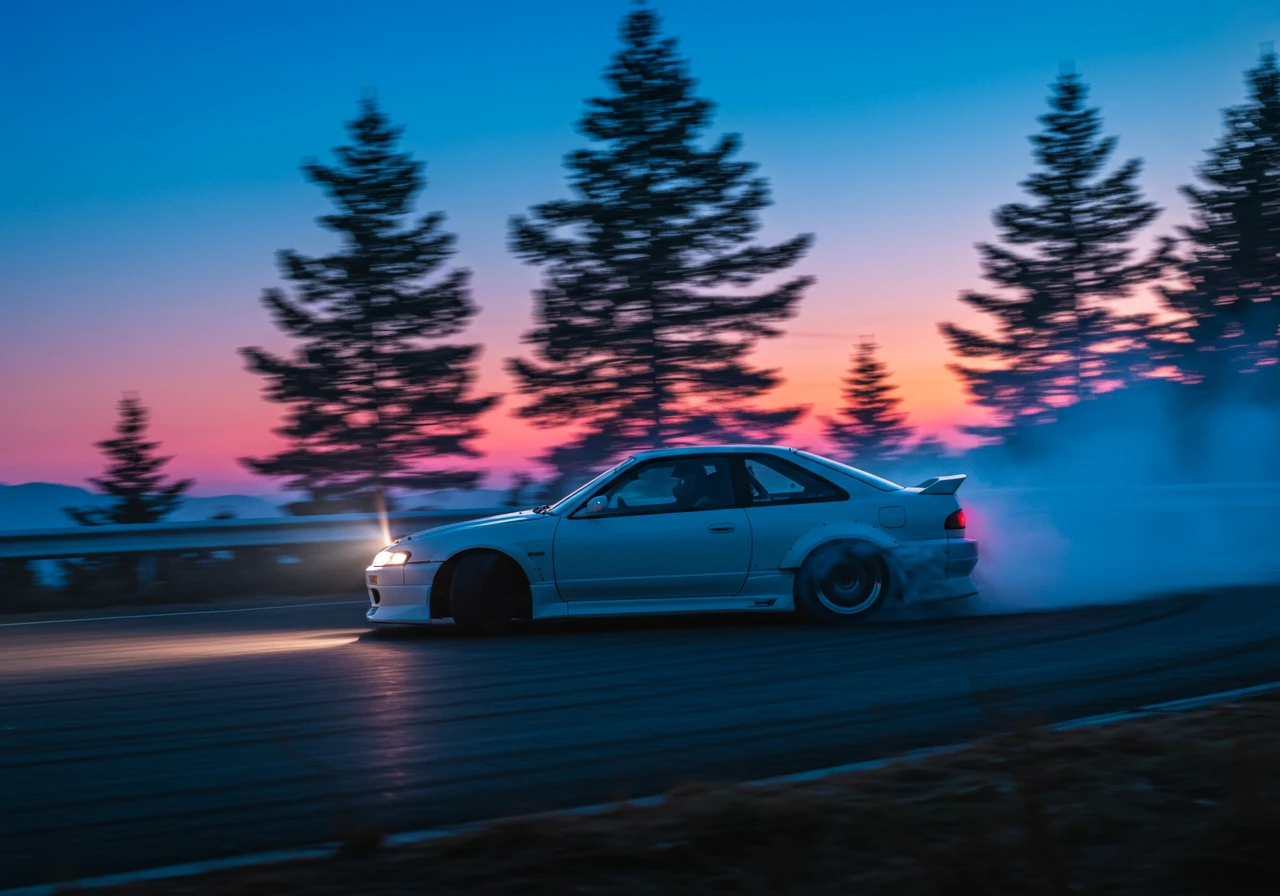 Drifting created on Craiyon