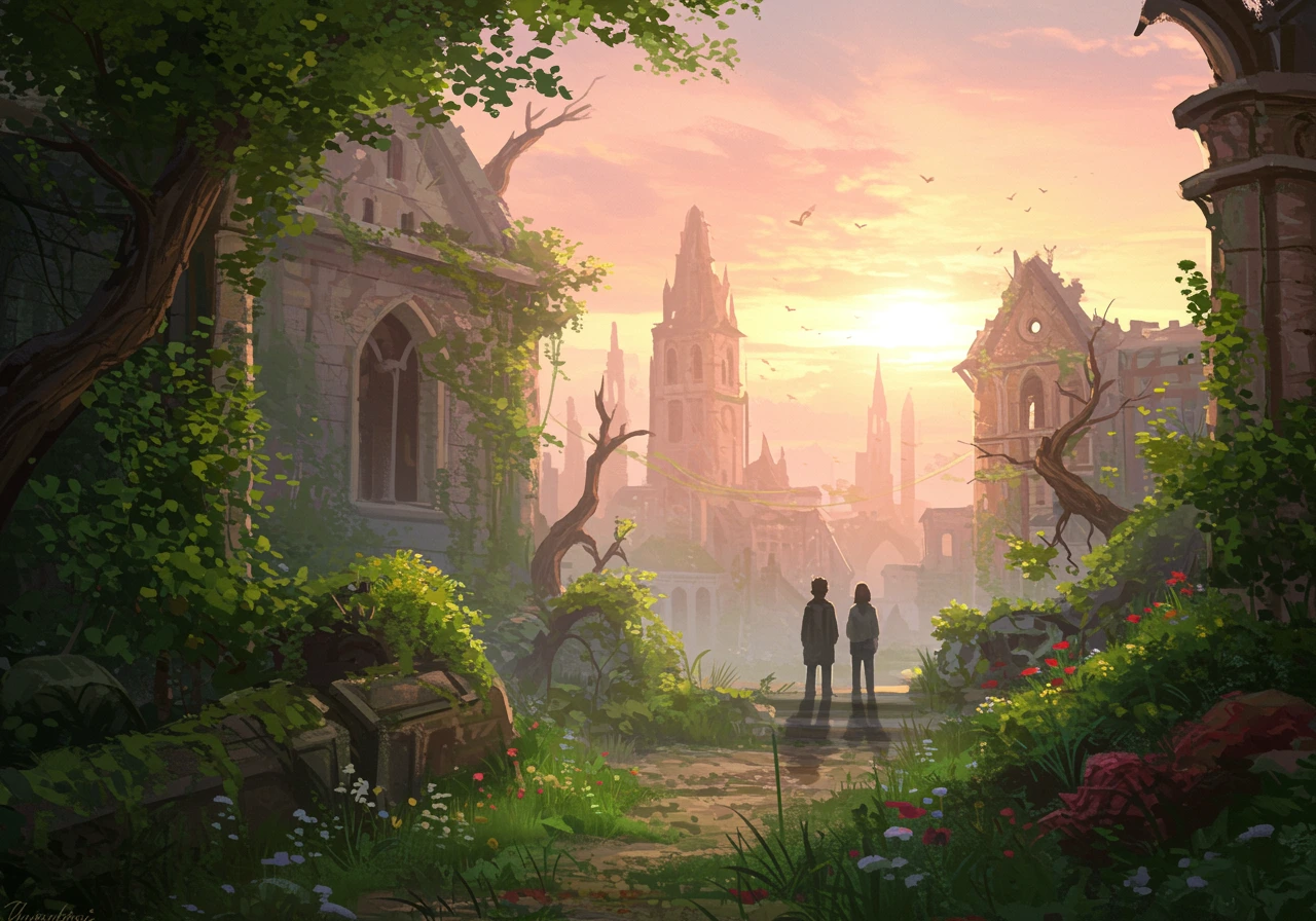 Digital painting created on Craiyon