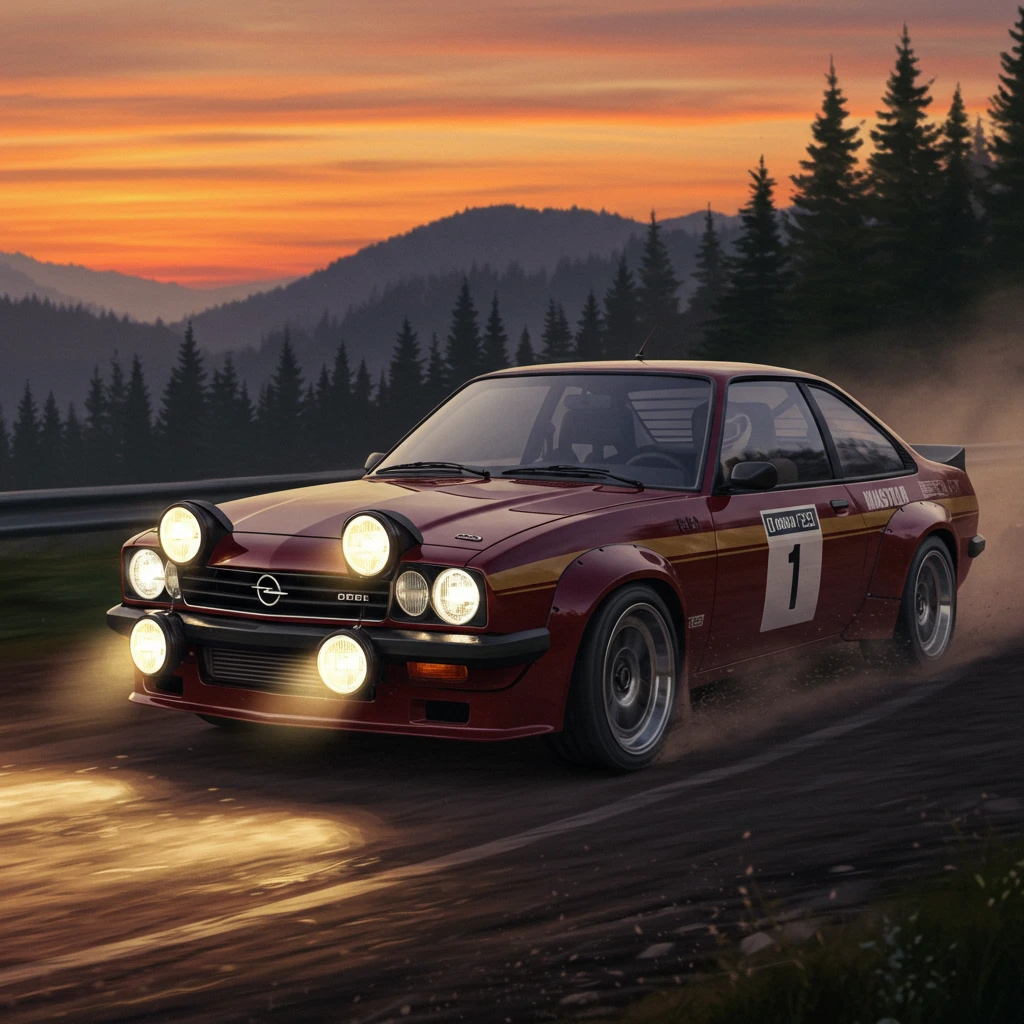 Rally created on Craiyon