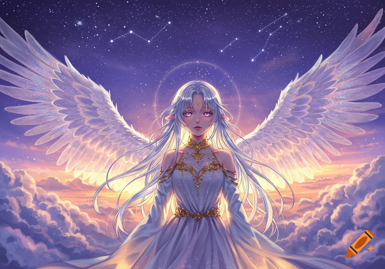 White Winged Angel\, image size:1280x896