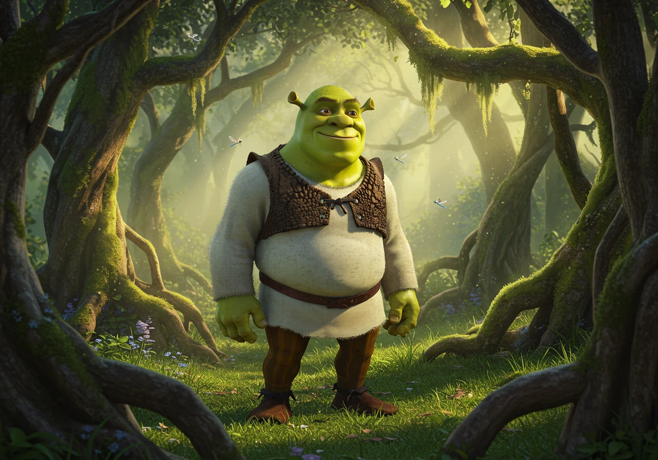 Animated character created on Craiyon