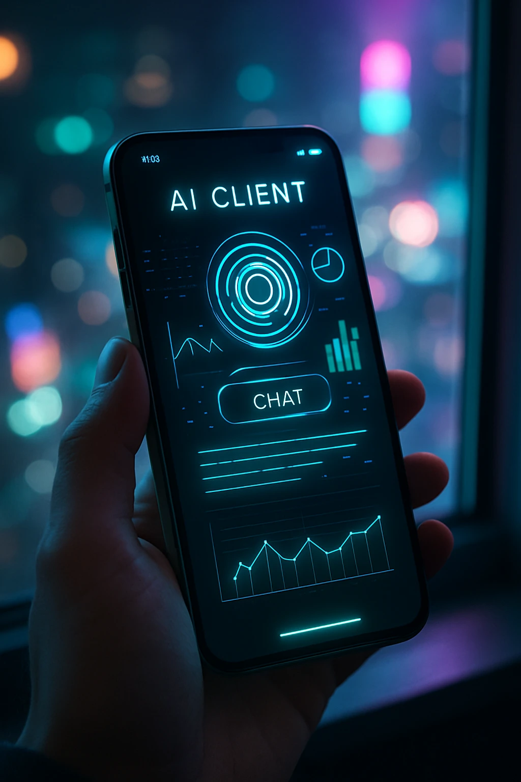 Smartphone created on Craiyon