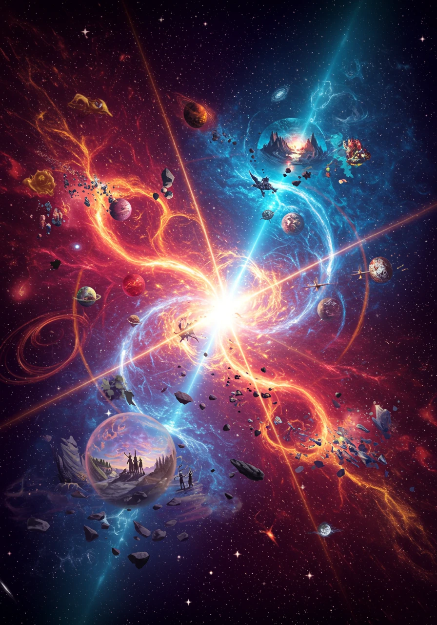 Cosmos created on Craiyon