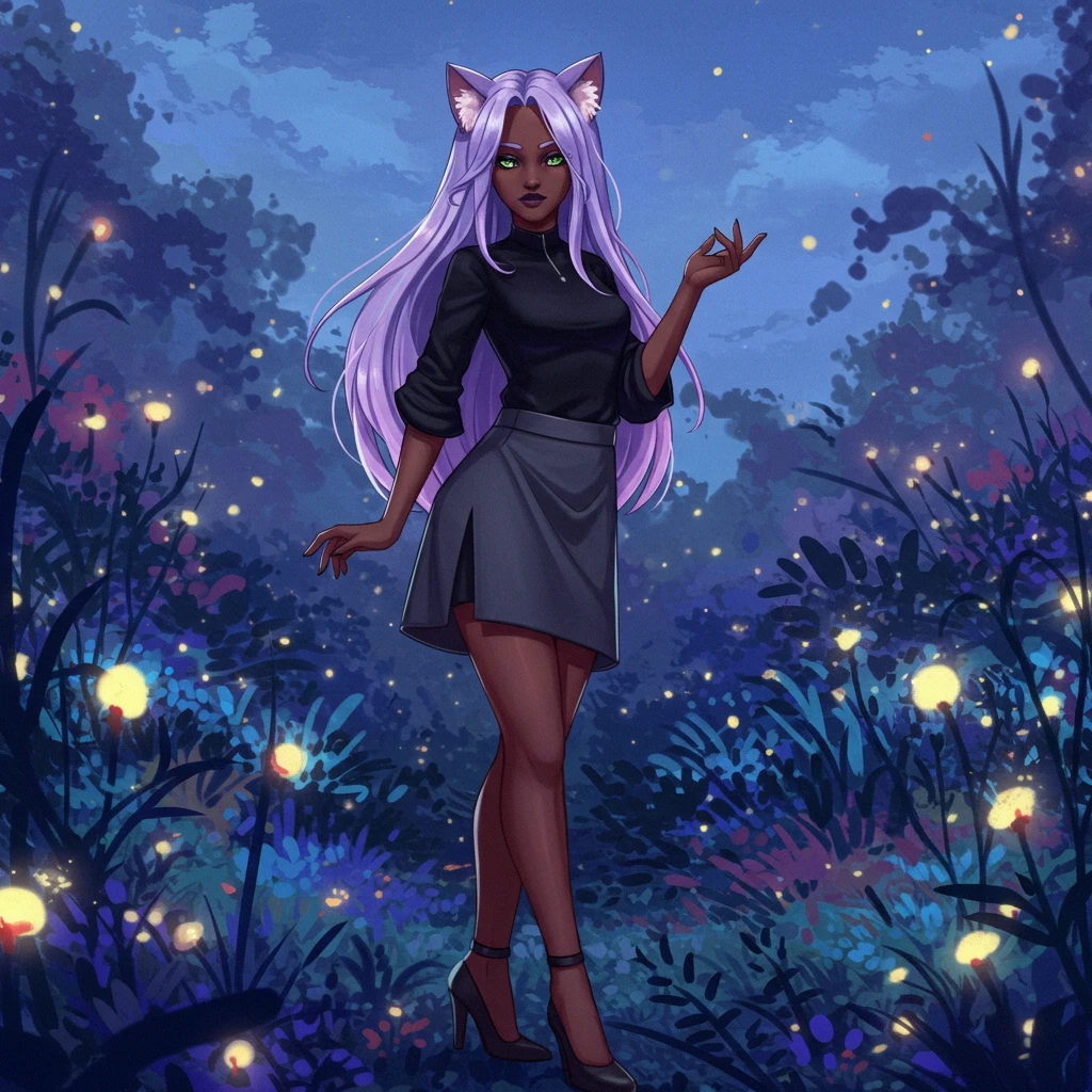 Feline created on Craiyon