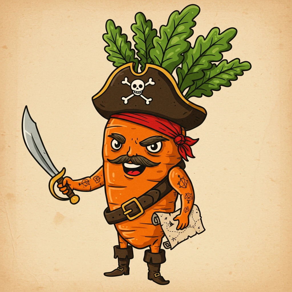 Vegetable created on Craiyon