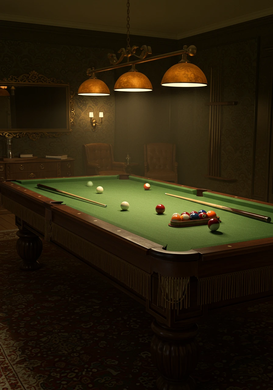 Billiards created on Craiyon