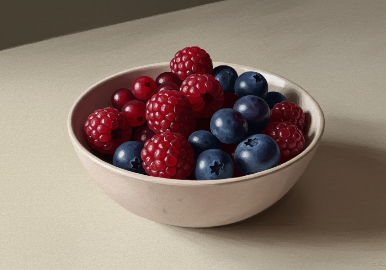 Berries created on Craiyon