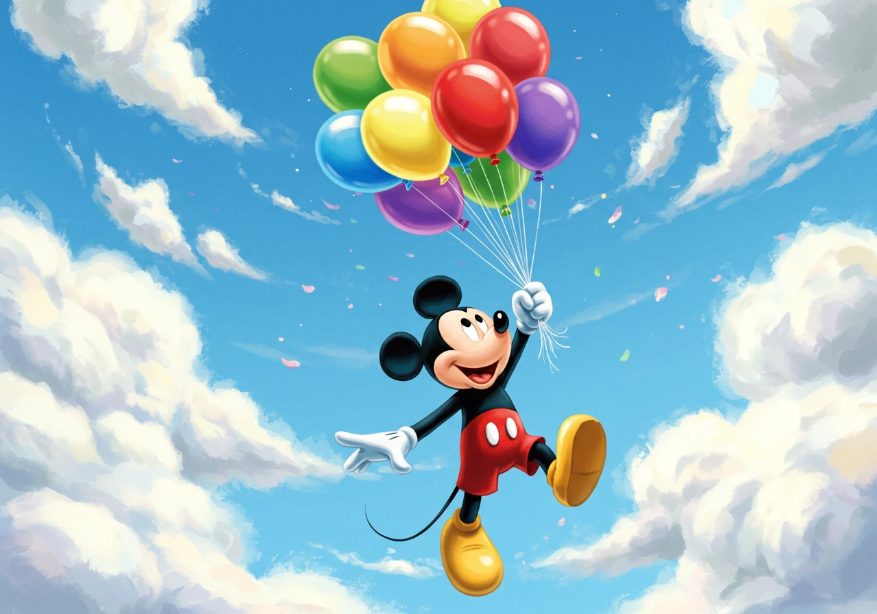 Balloons created on Craiyon