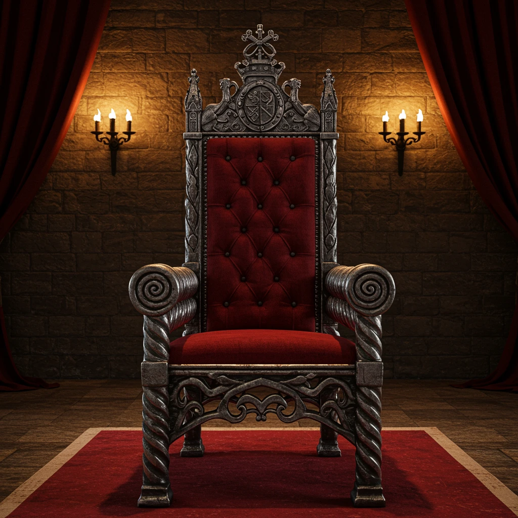 Throne created on Craiyon