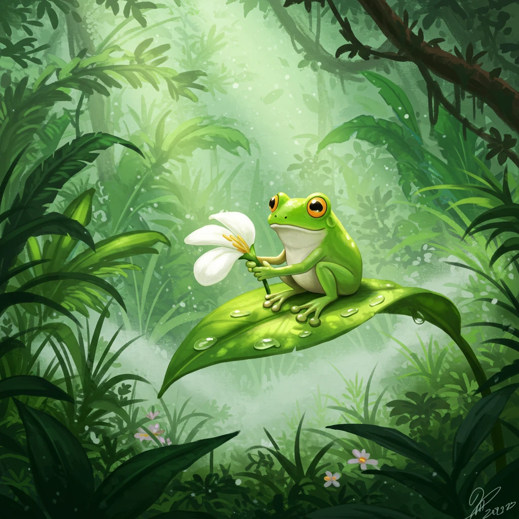 Rainforest created on Craiyon