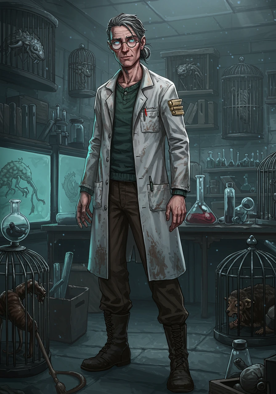 Scientist created on Craiyon