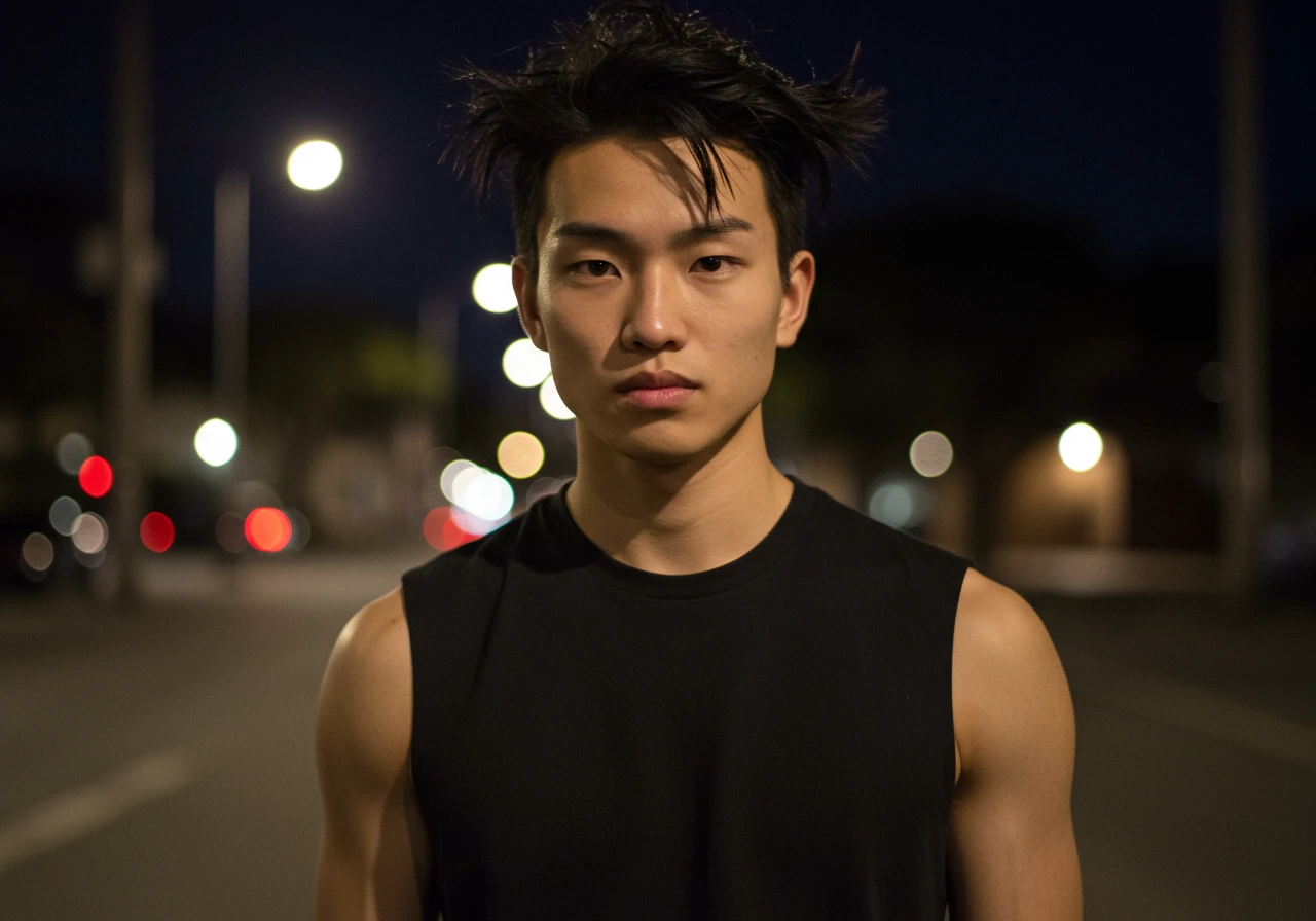 Night photography created on Craiyon