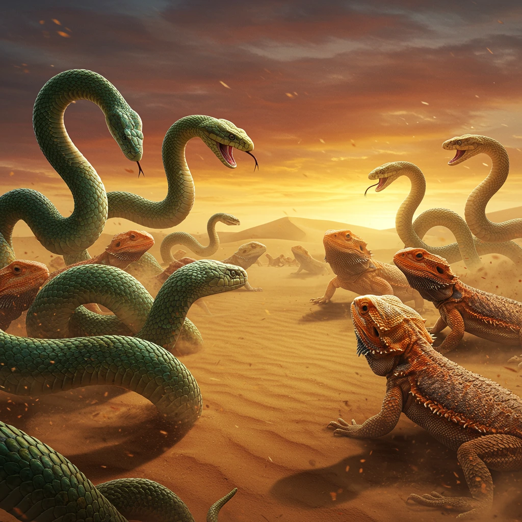 Reptiles created on Craiyon