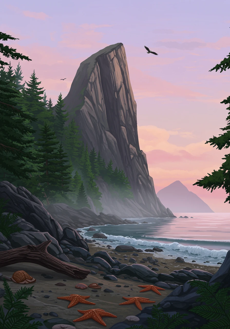 Coast created on Craiyon