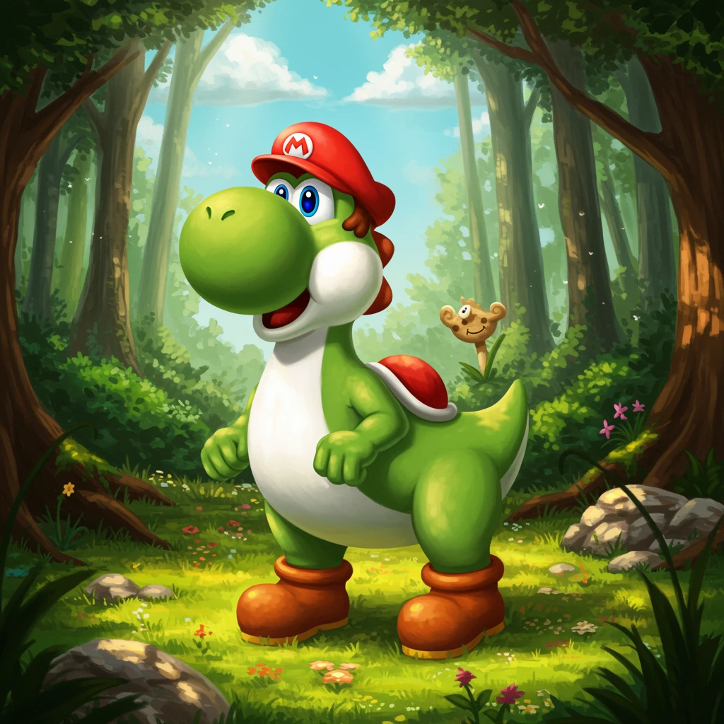 Nintendo created on Craiyon