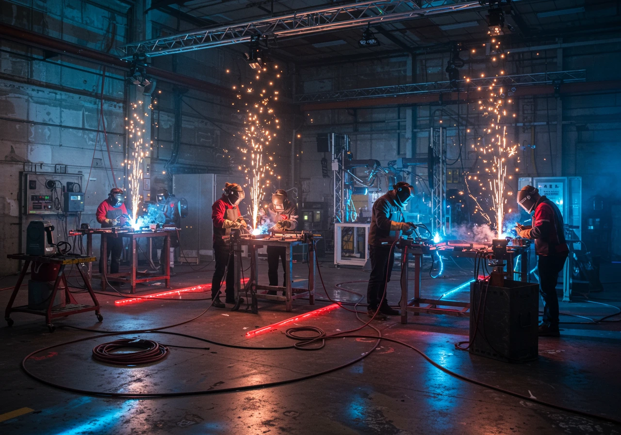 Welding created on Craiyon