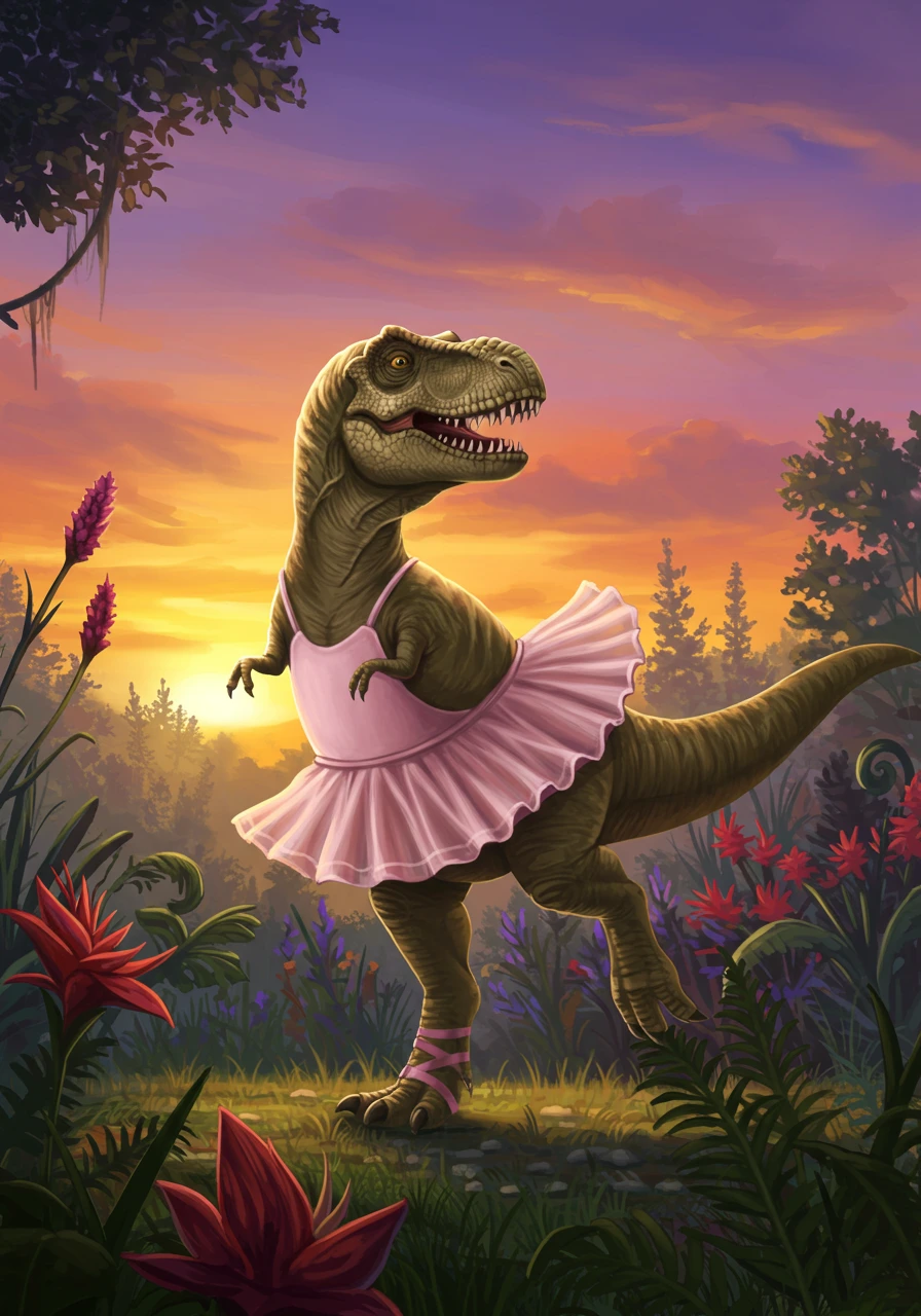 Dinosaur created on Craiyon