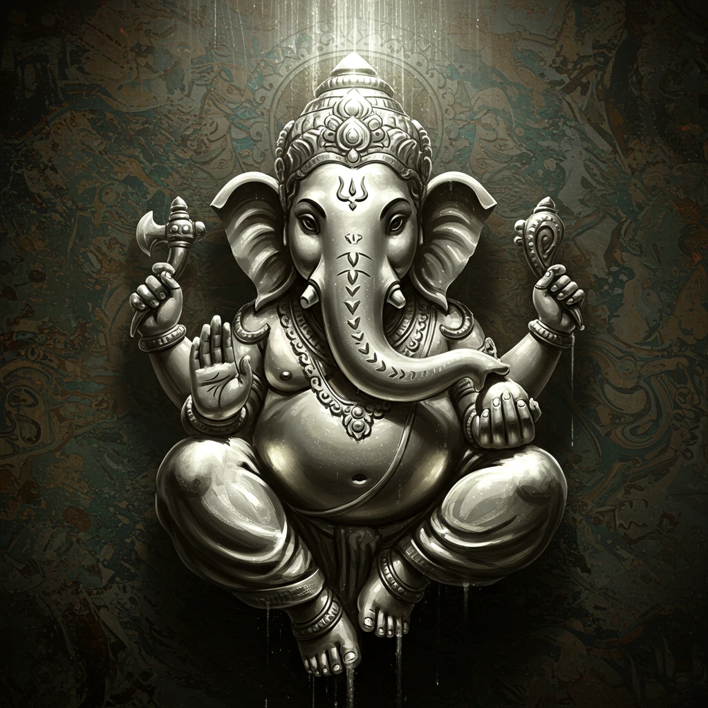 Hindu mythology created on Craiyon