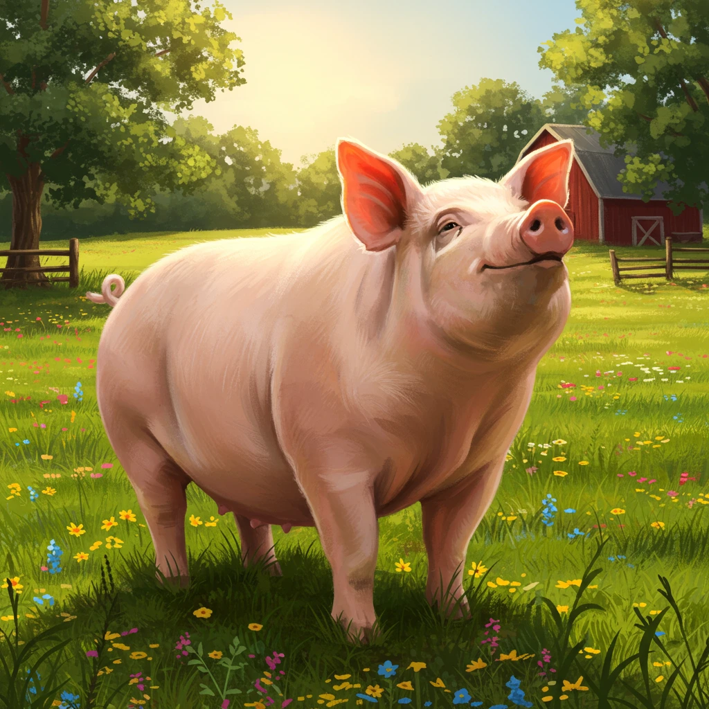 Pigs created on Craiyon