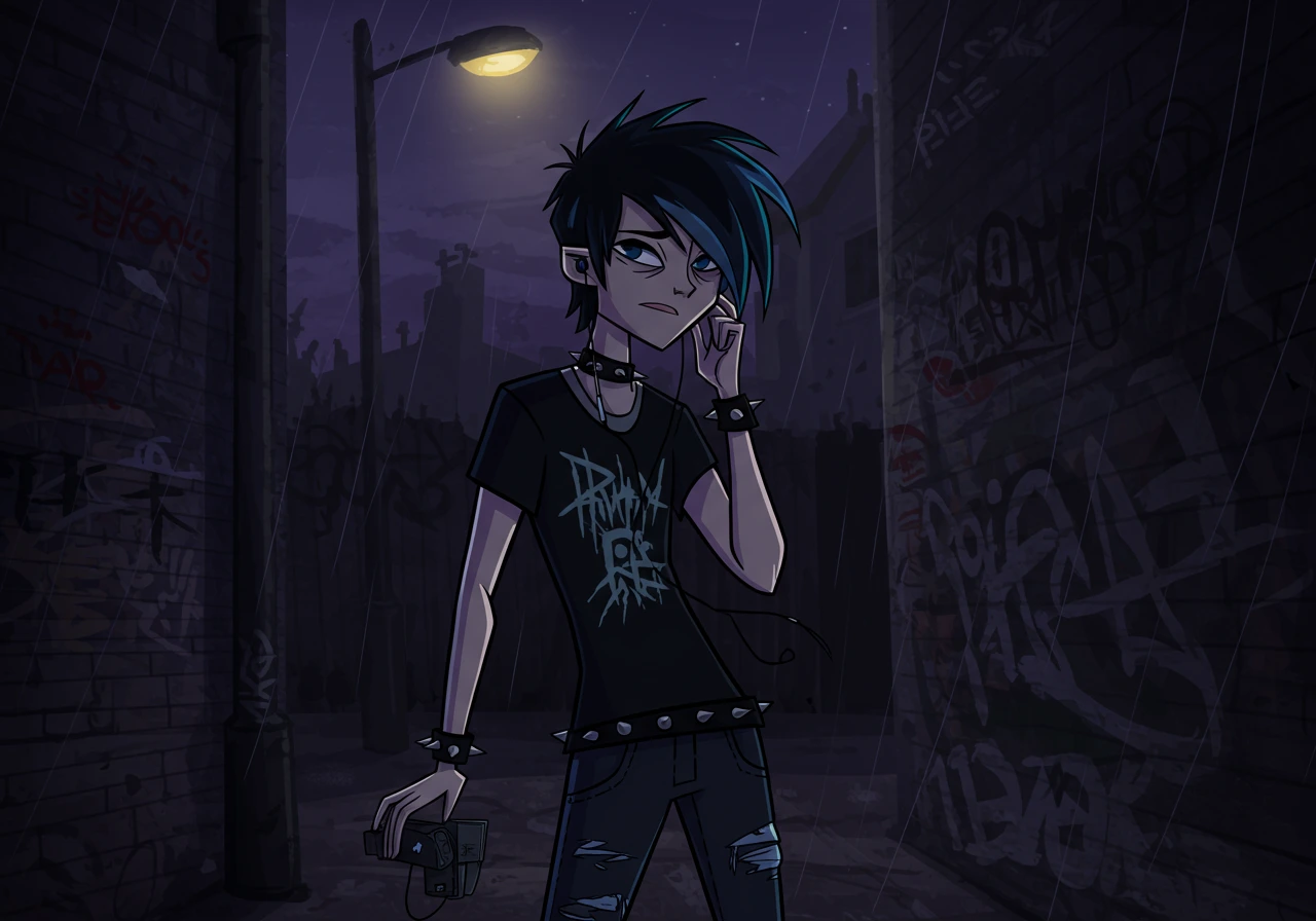 Emo created on Craiyon