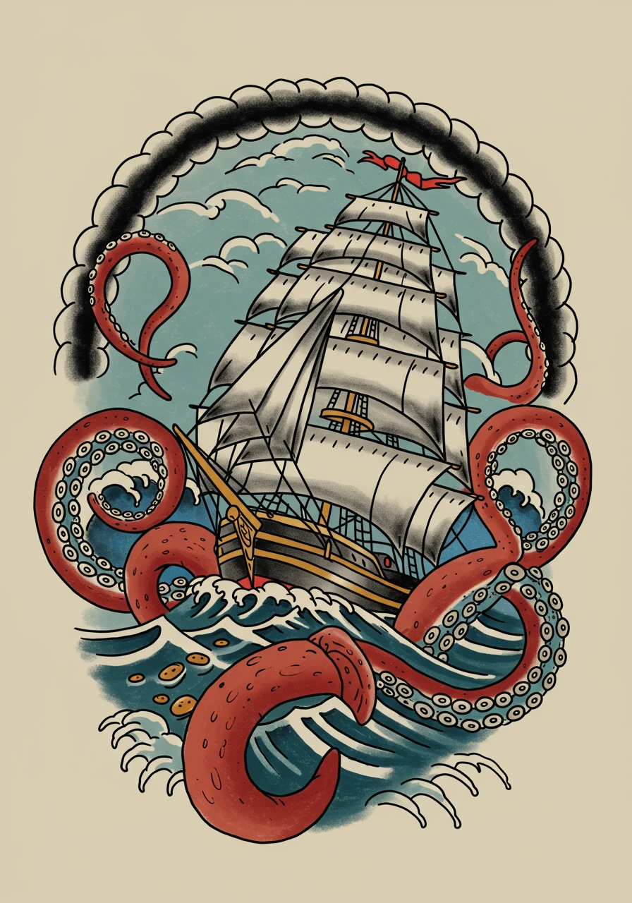 Maritime created on Craiyon