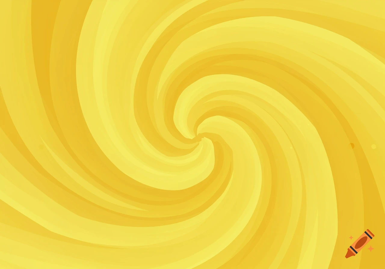 A vibrant yellow swirl pattern creating an eye-catching abstract background.