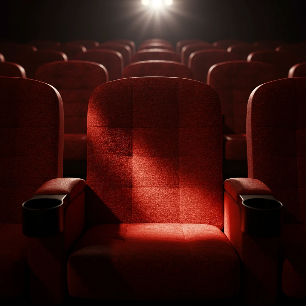 Movie theater created on Craiyon