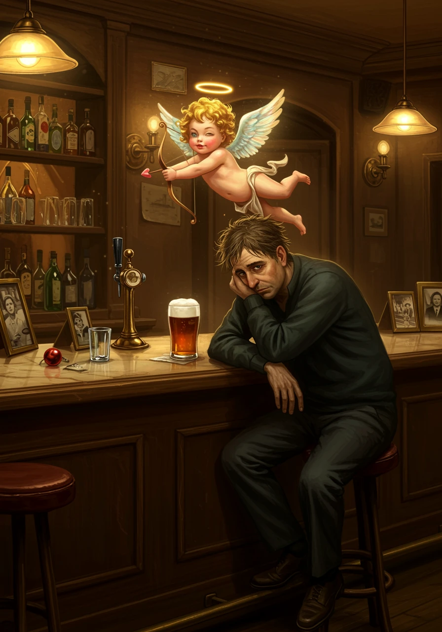 Bar scene created on Craiyon