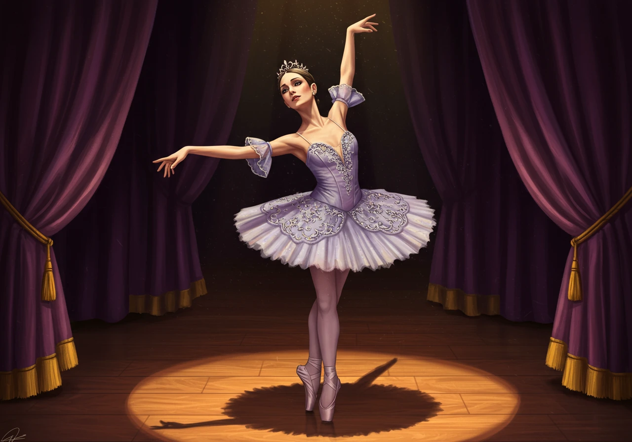 Ballet created on Craiyon