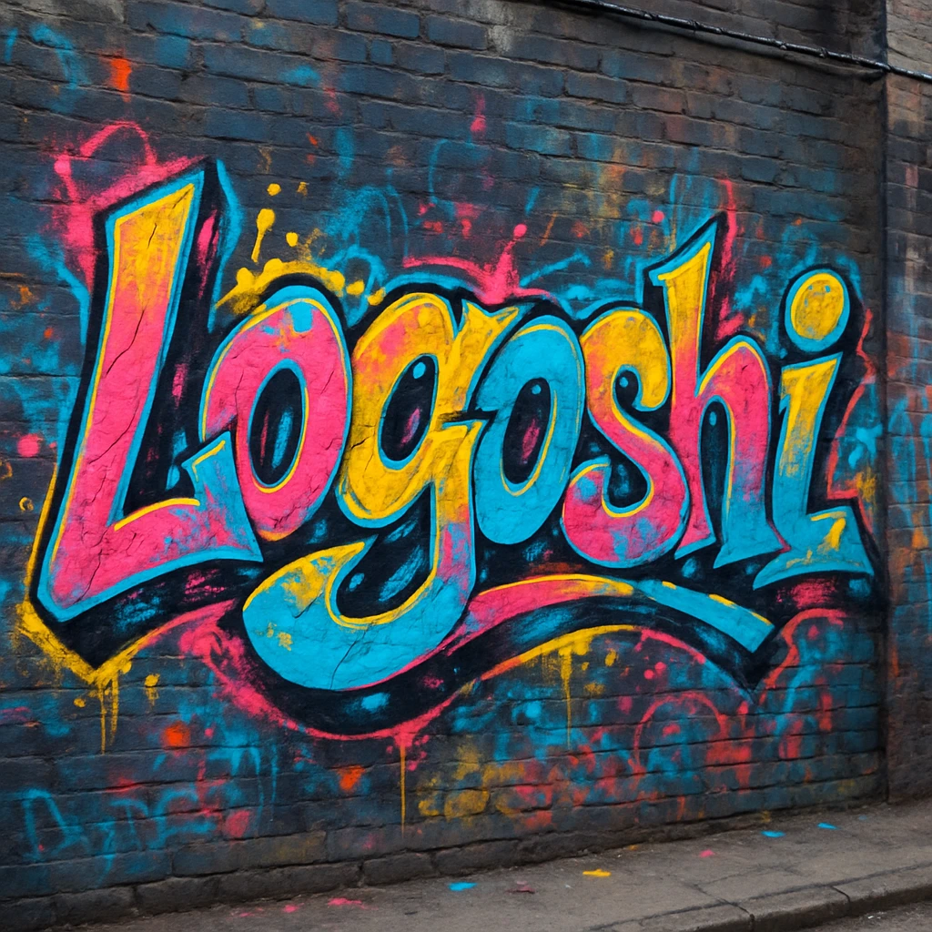 Street art created on Craiyon