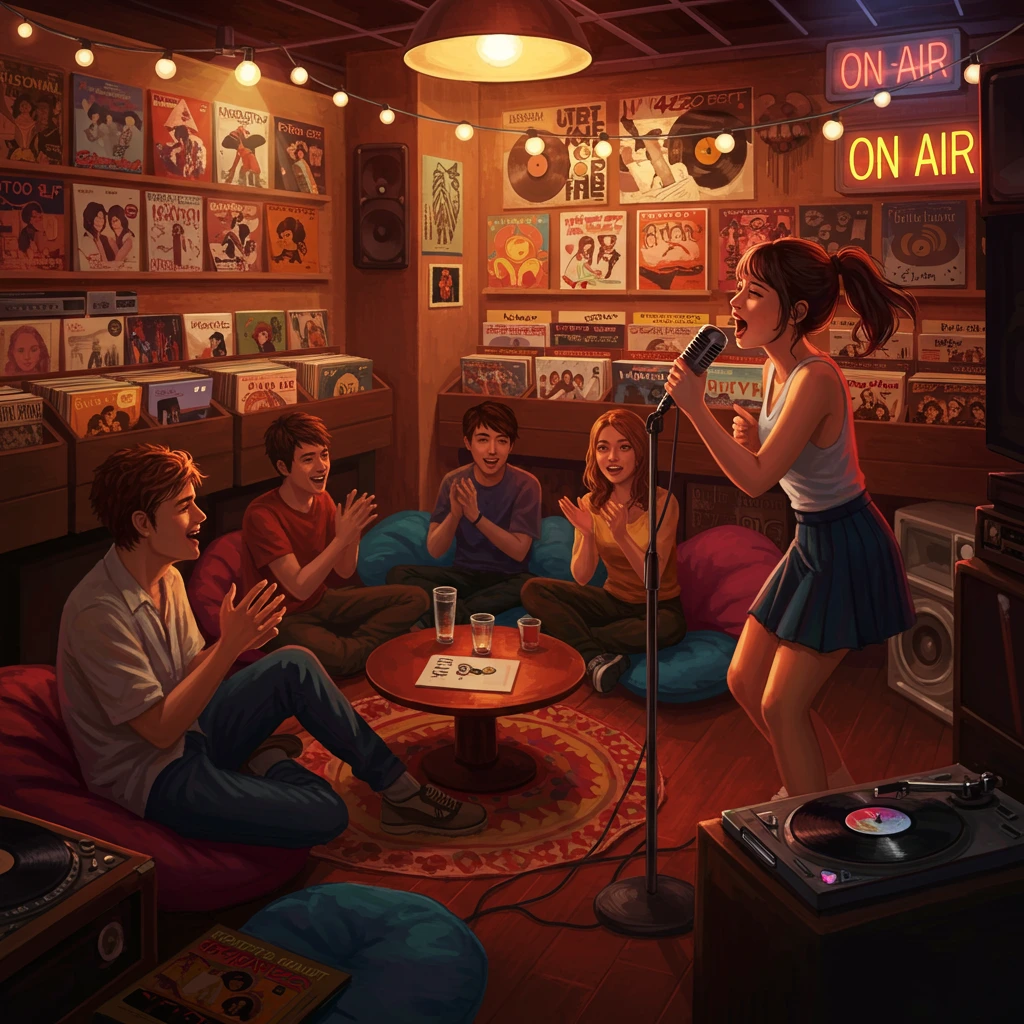 Karaoke created on Craiyon