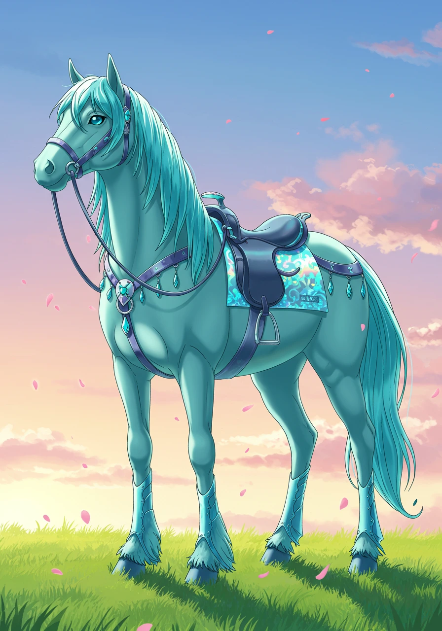 Horse created on Craiyon