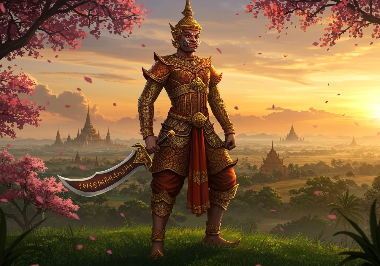 Warrior created on Craiyon