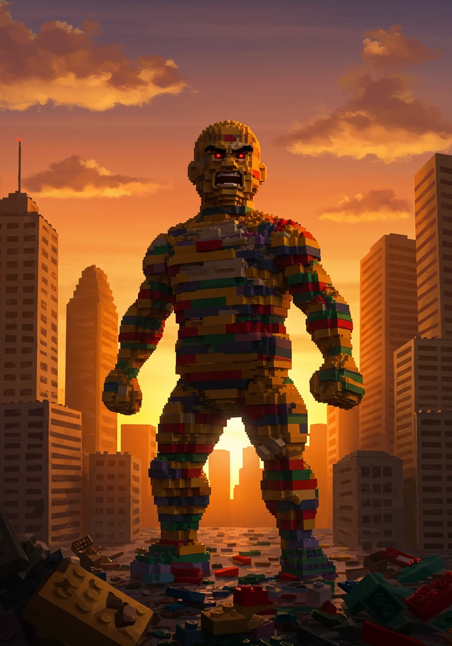 Lego created on Craiyon