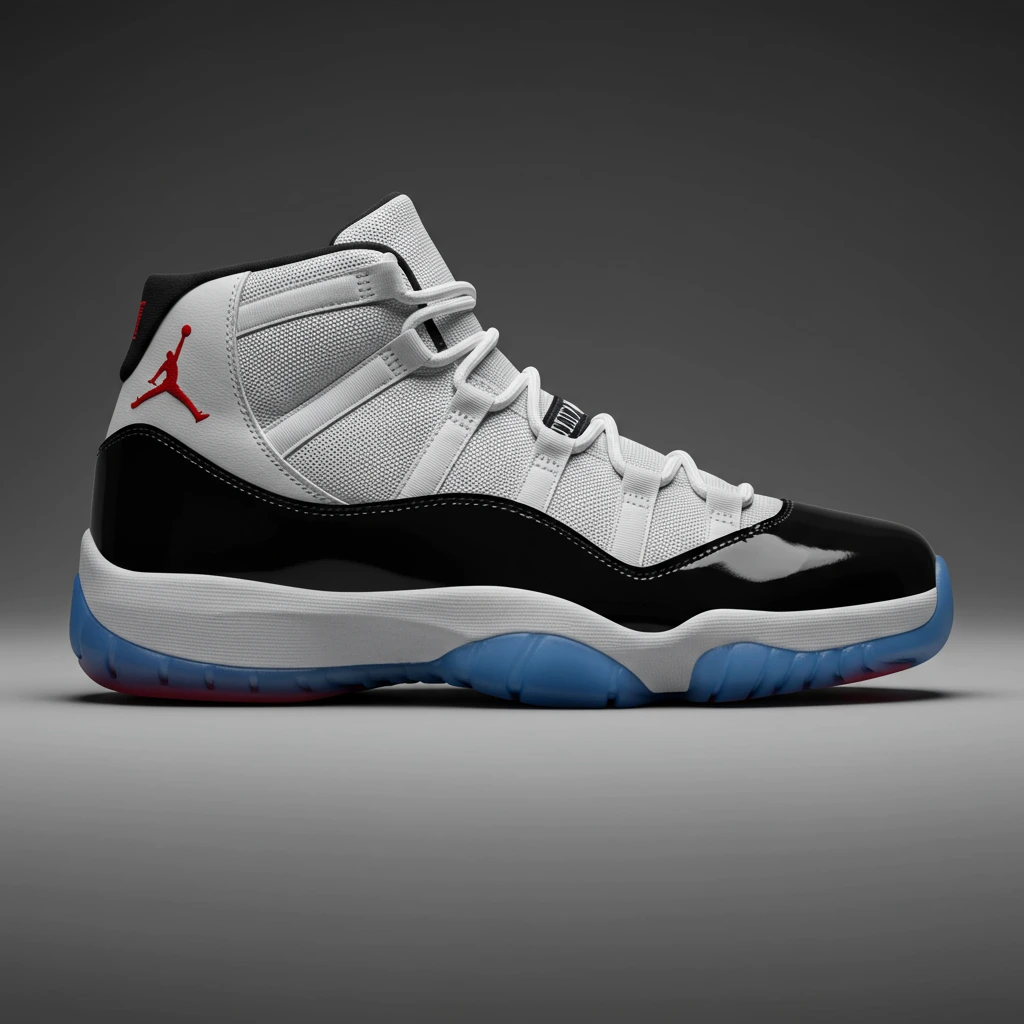 Sneakers created on Craiyon