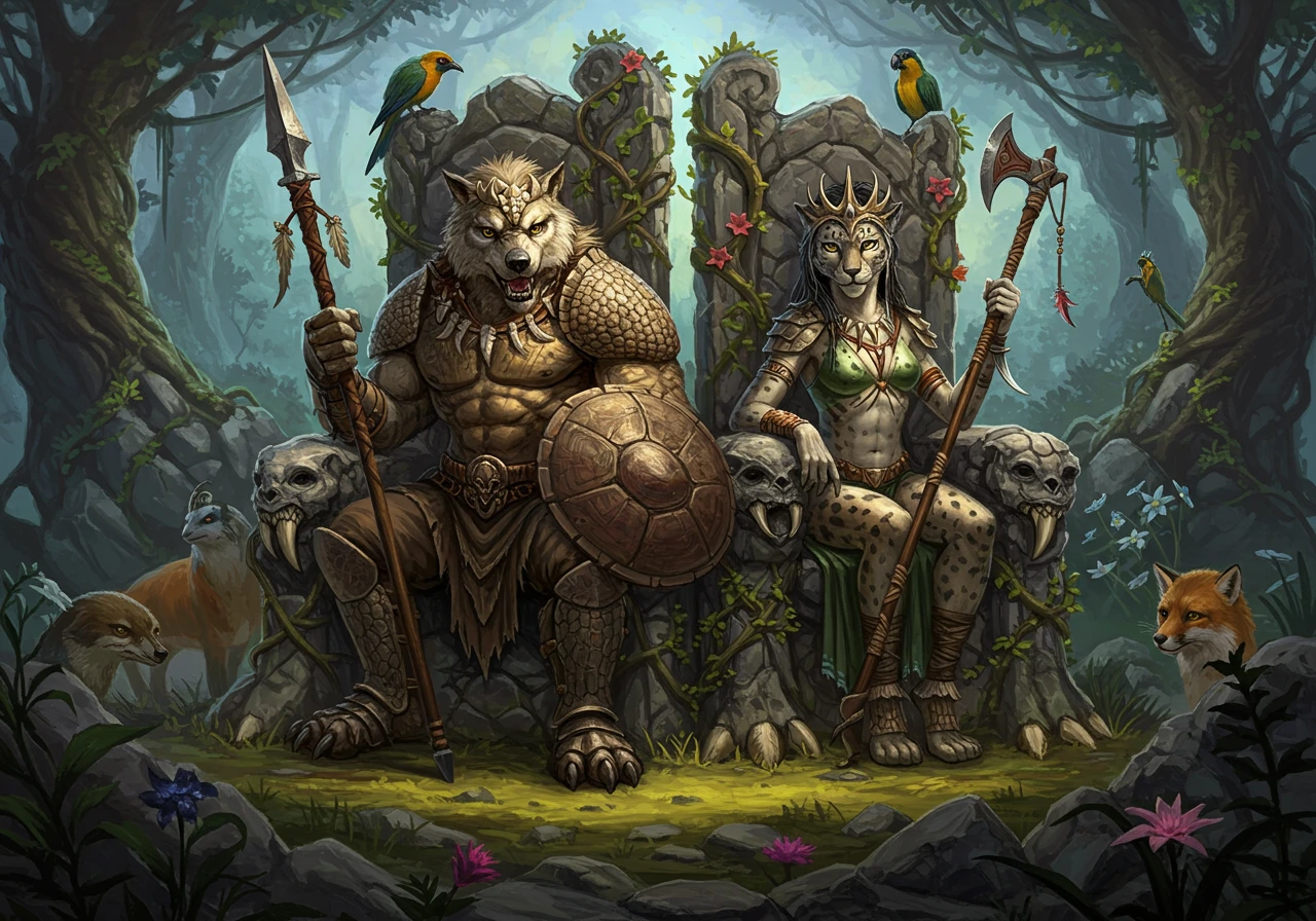 Anthro created on Craiyon