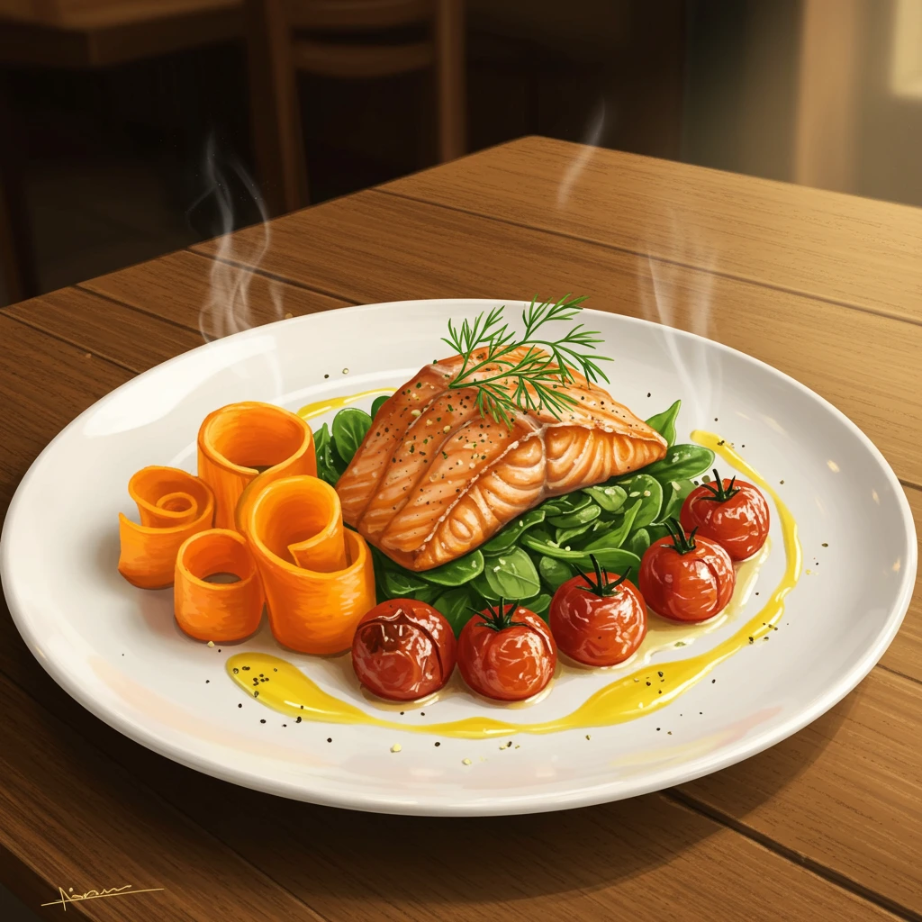 Meal created on Craiyon