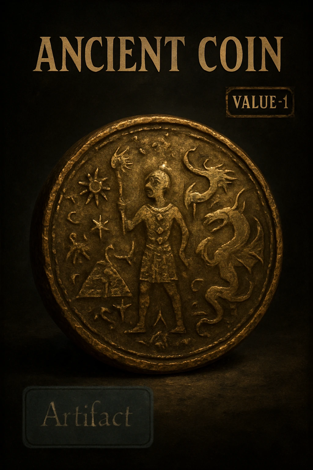 Coin created on Craiyon