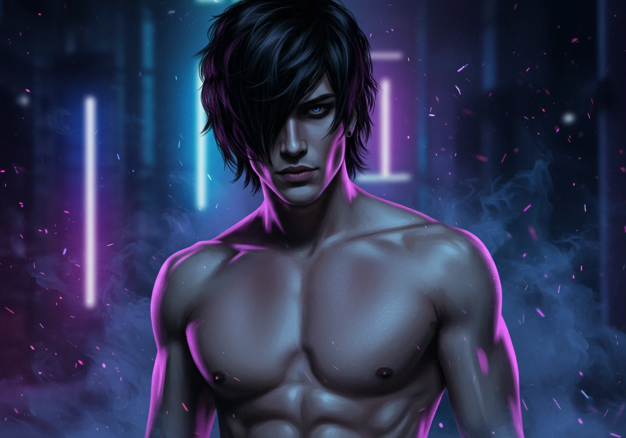 Muscular created on Craiyon