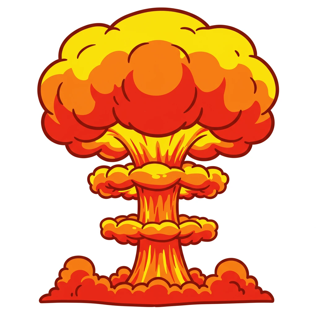 Explosions created on Craiyon