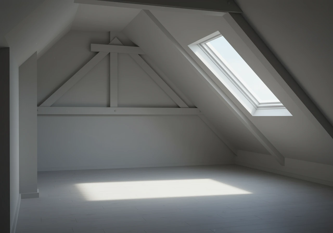 Attic created on Craiyon