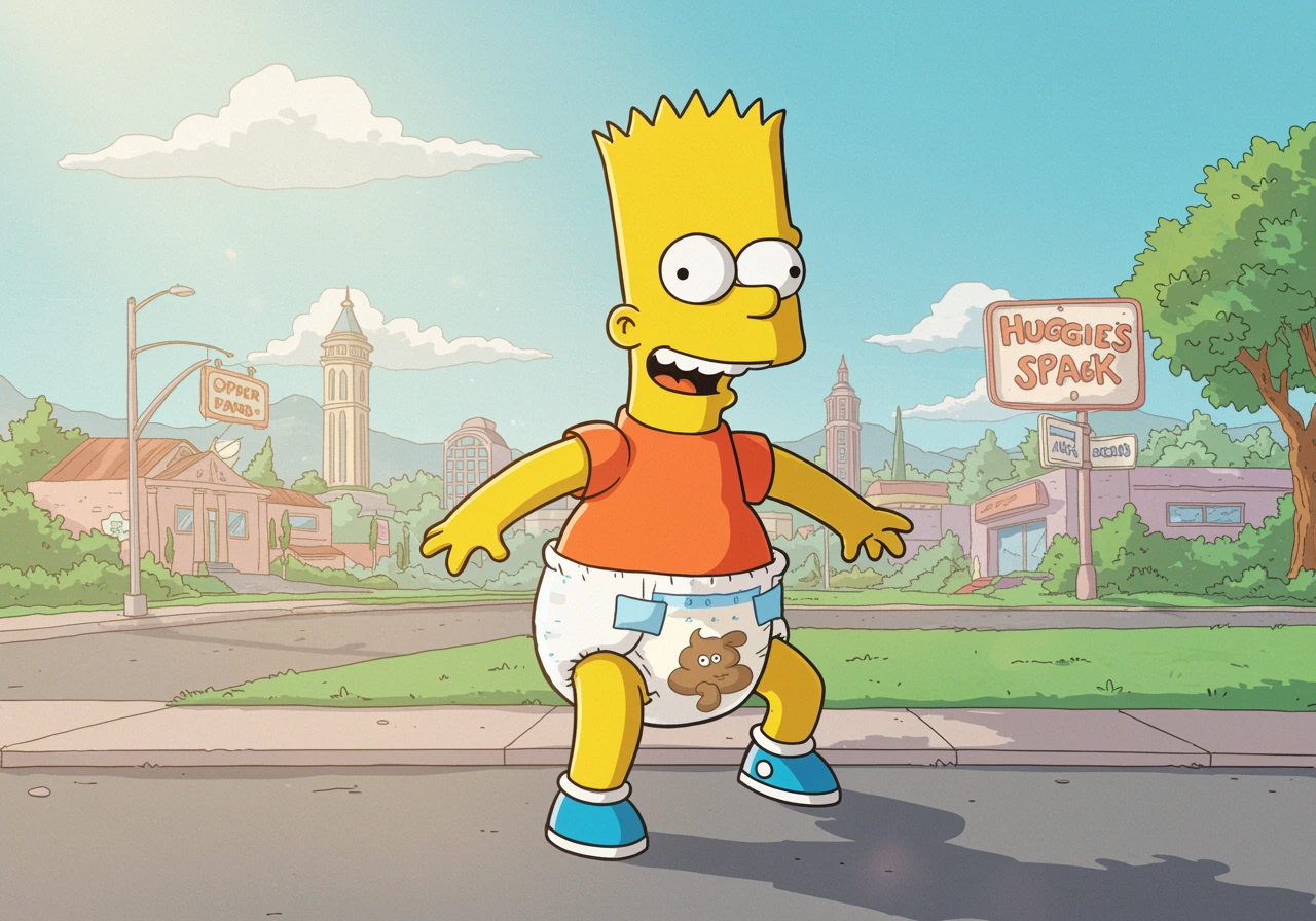 The simpsons created on Craiyon