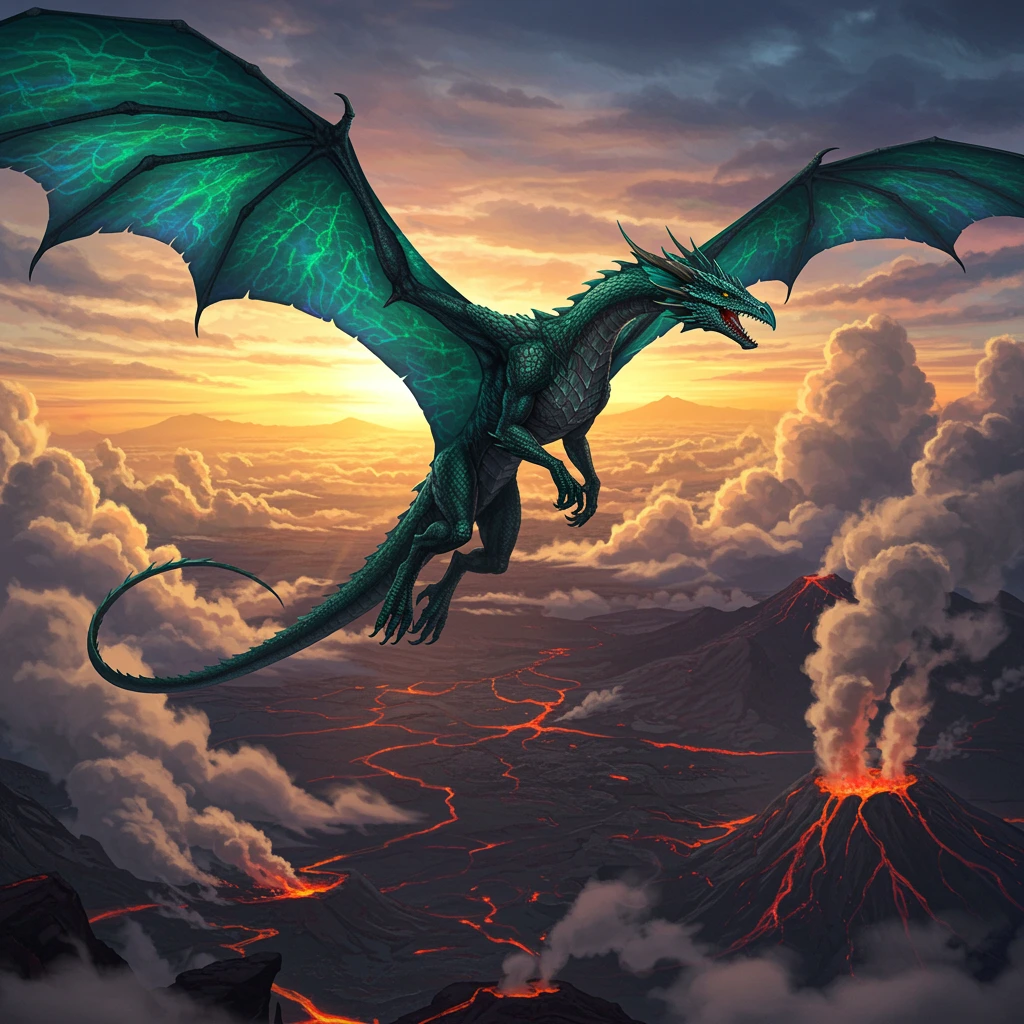 Dragon created on Craiyon