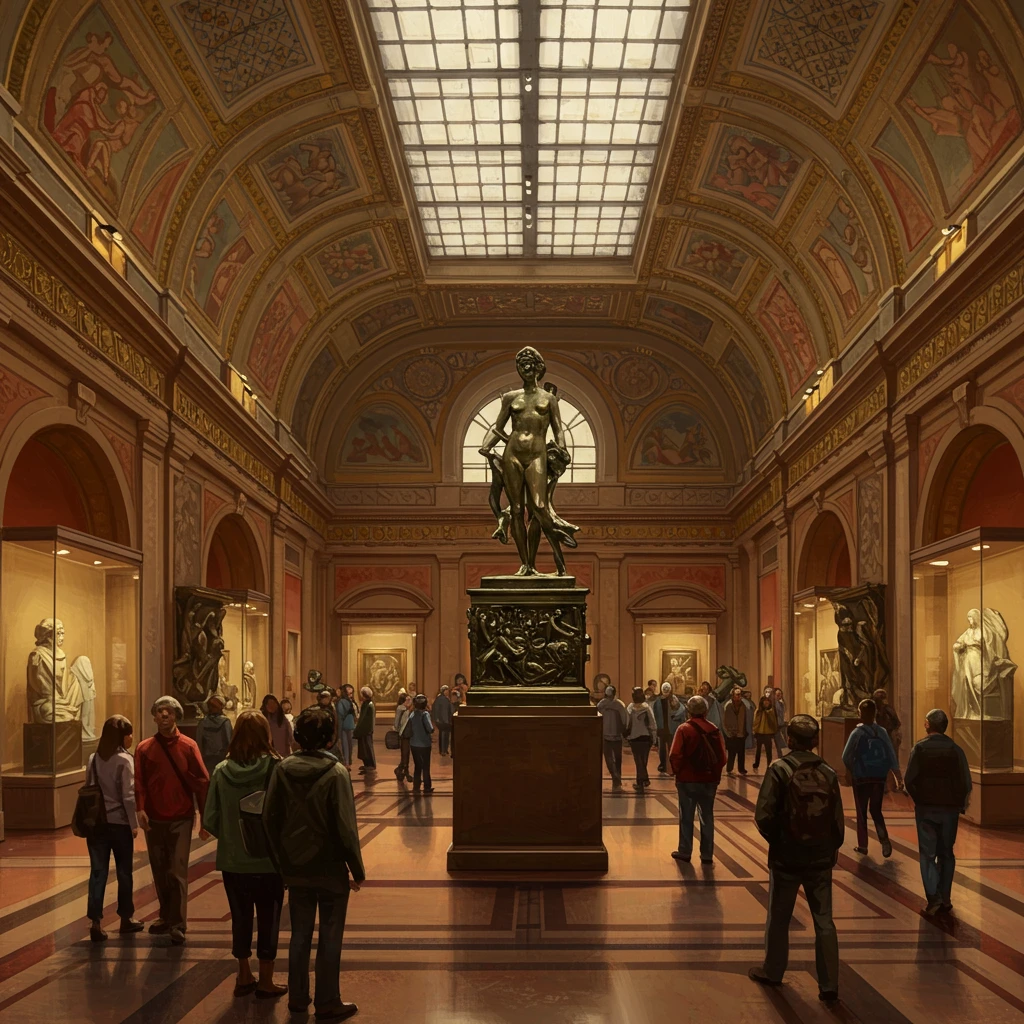 Museum created on Craiyon