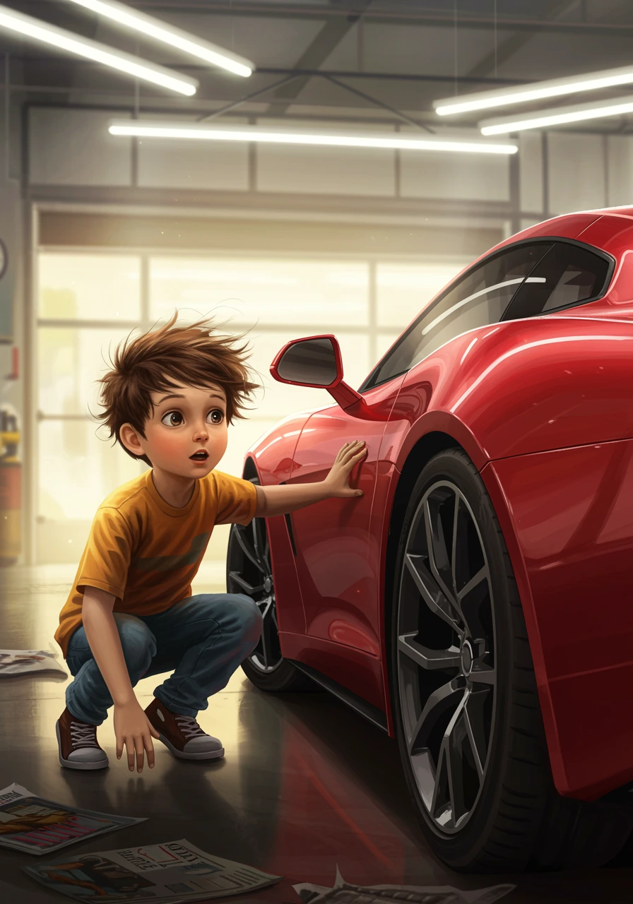 Garage created on Craiyon